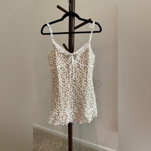 Lulus white mini dress